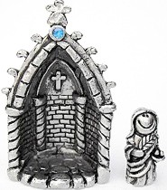 Santa Luzia no orat�rio