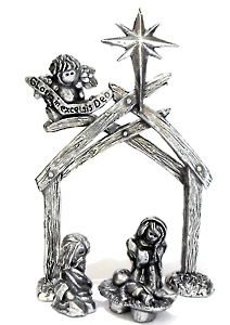 Pres�pio com miniaturas