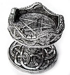 Porta velas lua estrela