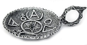 Porta velas elementos m�gicos